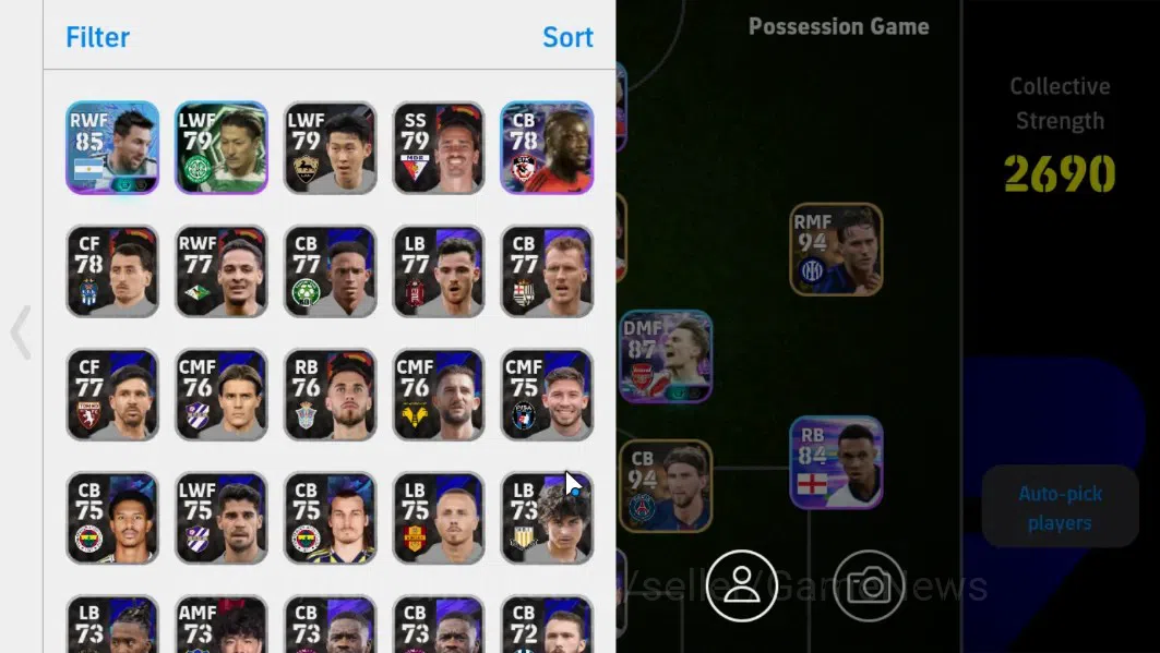 eFootball Accounts Android|Showtime Hugo Ekitike,Martin Odegaard,Lion image 2