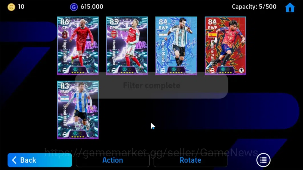eFootball Accounts Android|Showtime Hugo Ekitike,Martin Odegaard,Lion image 5