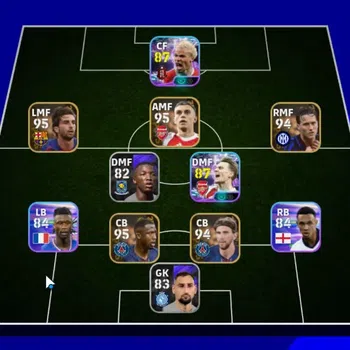 eFootball Others Android|Showtime Hugo Ekitike,Martin Odegaard,Lion image 1