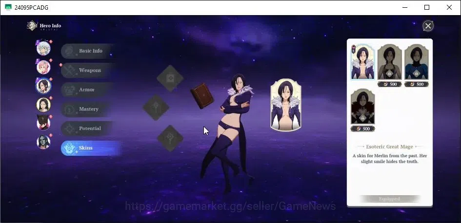 The Seven Deadly Sins: Origin Accounts EU|Lv 2|Starter 2 SSR [ Merlin,Guila ]| 4 SR[Trist image 4