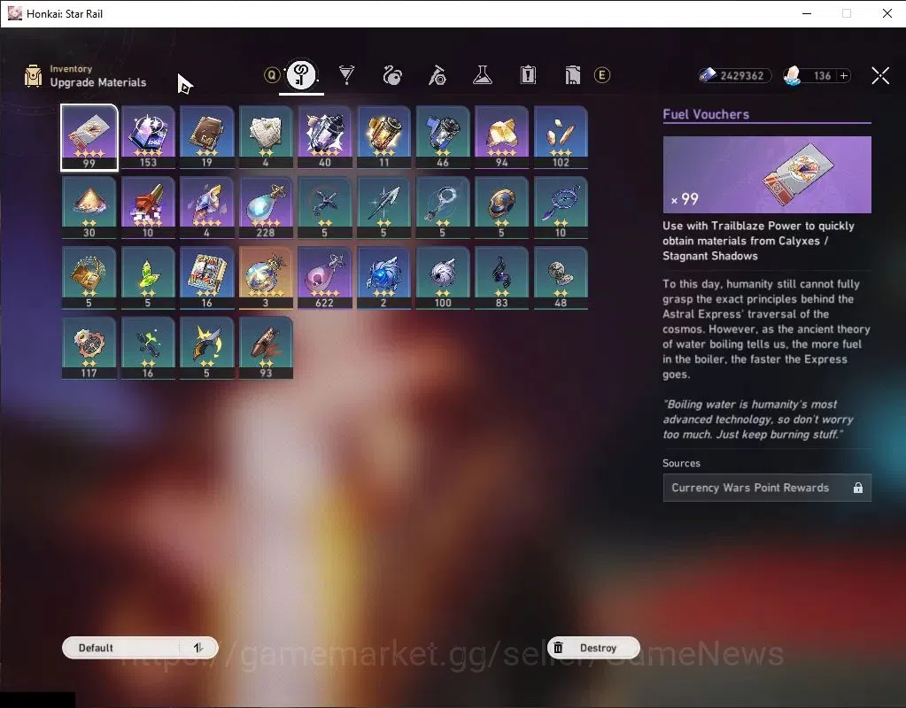Honkai Star Rail Accounts Asia|TL 29|1 Golden Companion|3 Limited|Firefly,Si image 7