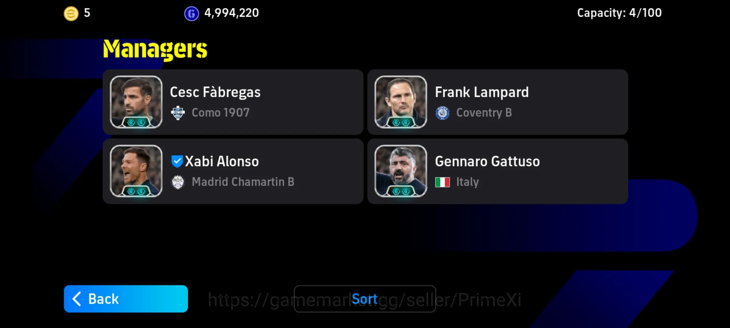 Buy eFootball Accounts - ANDROID | AFFORDABLE ACC | PW3207