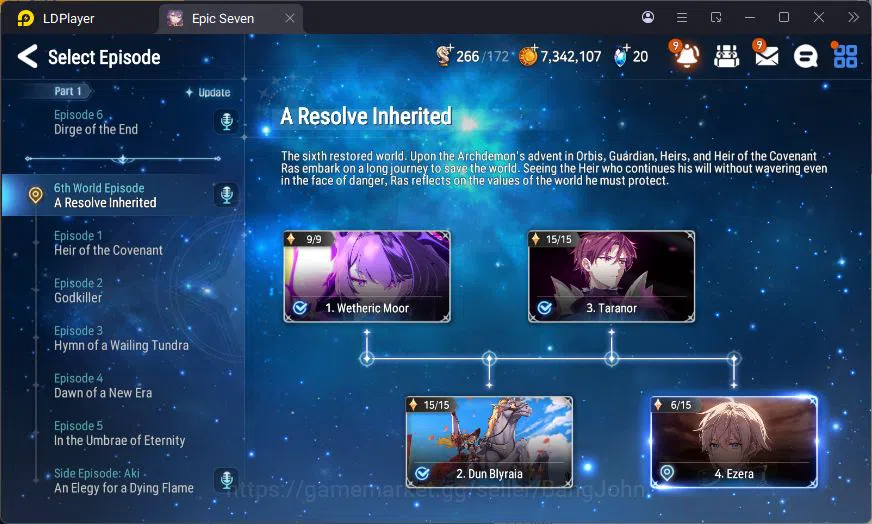 Epic Seven Accounts Global Unverif | 2 ML | Tieria | Judge Kise | Vic image 13
