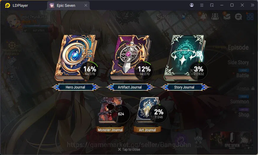 Epic Seven Accounts Global Unverif | 2 ML | Tieria | Judge Kise | Vic image 19