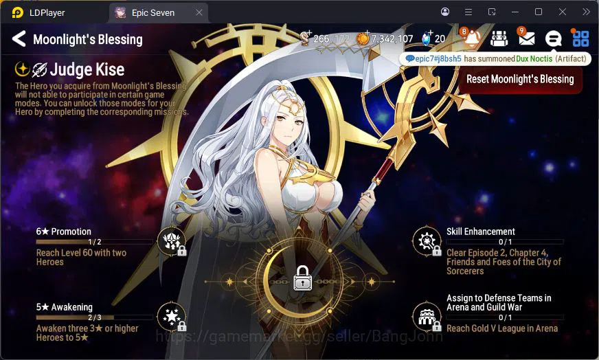 Epic Seven Accounts Global Unverif | 2 ML | Tieria | Judge Kise | Vic image 2