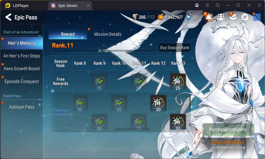 Epic Seven Accounts Global Unverif | 2 ML | Tieria | Judge Kise | Vic image 4