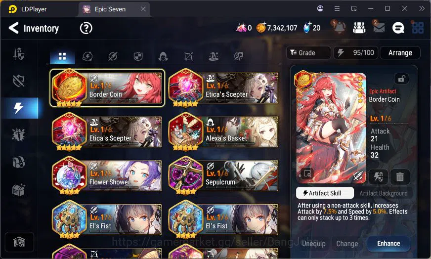 Epic Seven Accounts Global Unverif | 2 ML | Tieria | Judge Kise | Vic image 9