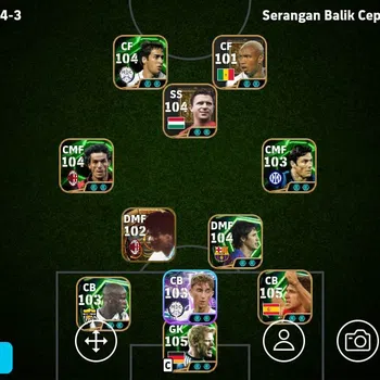 eFootball Accounts Legends & Iconic Players Mobile|PW 3179|Frank Rijkaard BigT,Carles Puyol Epic,Oliver Kahn Epic,Paul