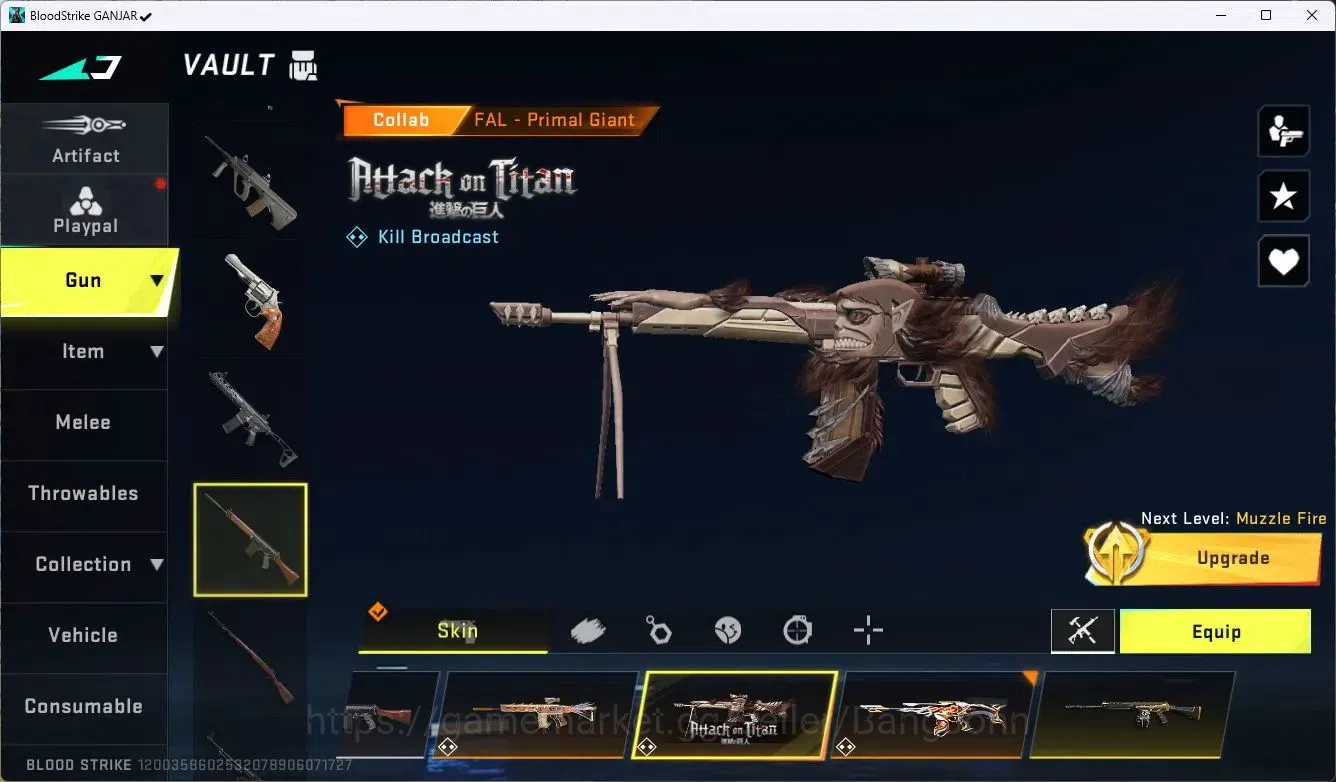 Blood Strike Accounts ASIA | 1 EVO: M1887-Destroyer | 6 ETERNAL Guns | 4 image 11