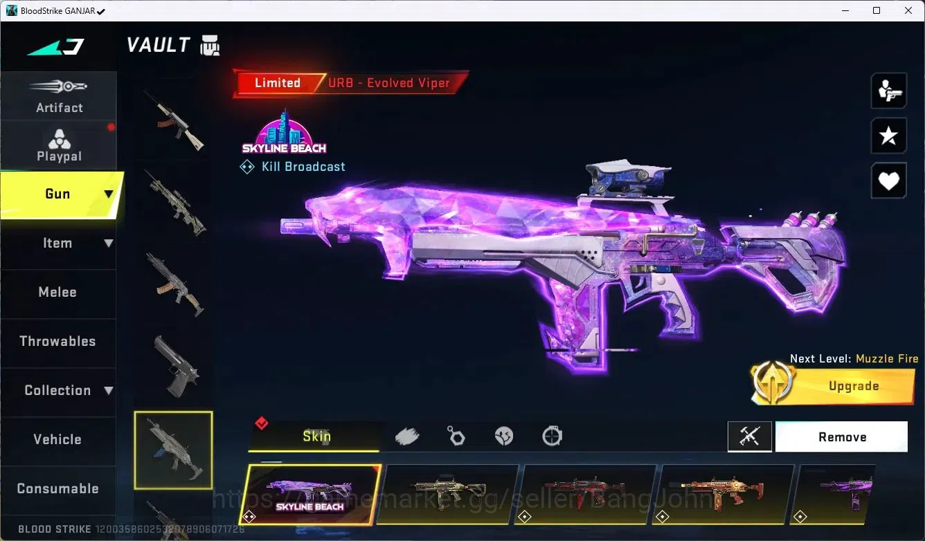 Blood Strike Accounts ASIA | 1 EVO: M1887-Destroyer | 6 ETERNAL Guns | 4 image 5