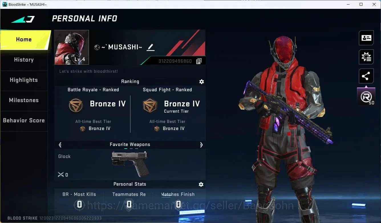 Blood Strike Accounts ASIA|2 Legendary AR97-Sunrise, MCX-Endbringer|Ultr image 2