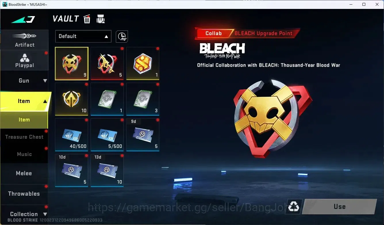 Blood Strike Accounts ASIA|2 Legendary AR97-Sunrise, MCX-Endbringer|Ultr image 5