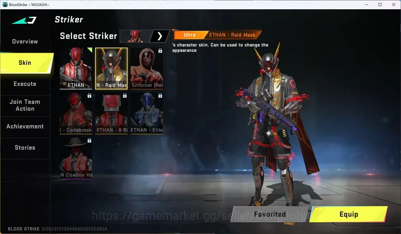 Blood Strike Accounts ASIA|2 Legendary AR97-Sunrise, MCX-Endbringer|Ultr image 7