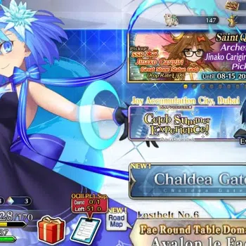 Fate-Grand Order Accounts NA Lv 128|18 SSR(Ciel,Altria Caster,Skadi Caster,Oberon,Charlemagne NP2,Orion Archer NP2,Etc