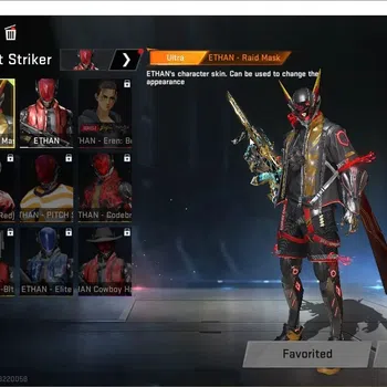 Blood Strike Accounts Collab Skin ASIA|1 ETERNAL: AUG Empyrean|2 NetLegends Skin|2 OPM Skin|2 ULTRA Strikers|1 Limited