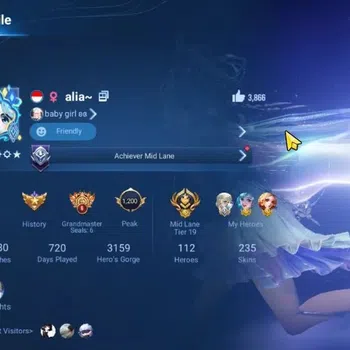 Honor of Kings Rare Skin Global | 112H 235S | MYTHIC Diaochan, LEGEND Li Xi image 1