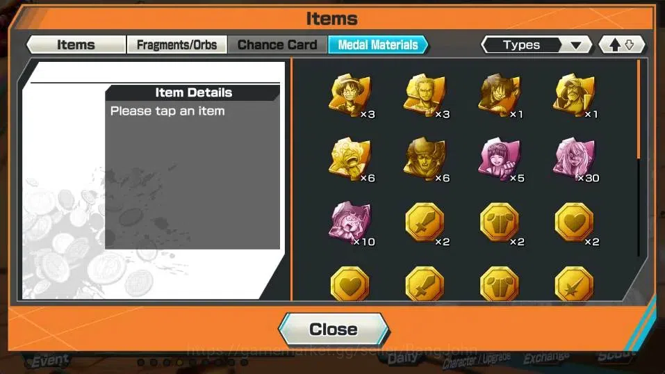 One Piece Bounty Rush Accounts High-End Global | EX 3 | PR 4 | Monkey D. Luffy Lv.60/60,Kaido Lv.1/60,Kuzan Lv.70/70 | RD 10