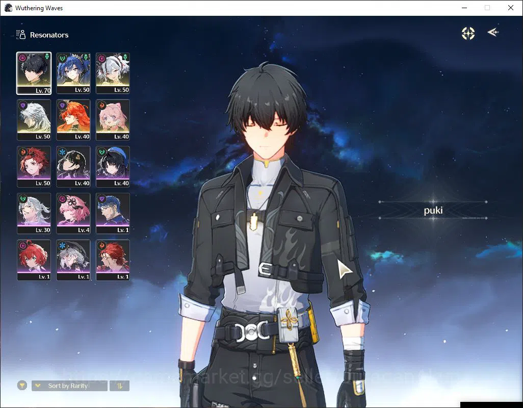 Wuthering Waves Accounts Mid-Game Asia | UL 41 | 3 Limited | Iuno,Augusta,Camellya | DB Lv23 | Male MC | Log Google | Check 2