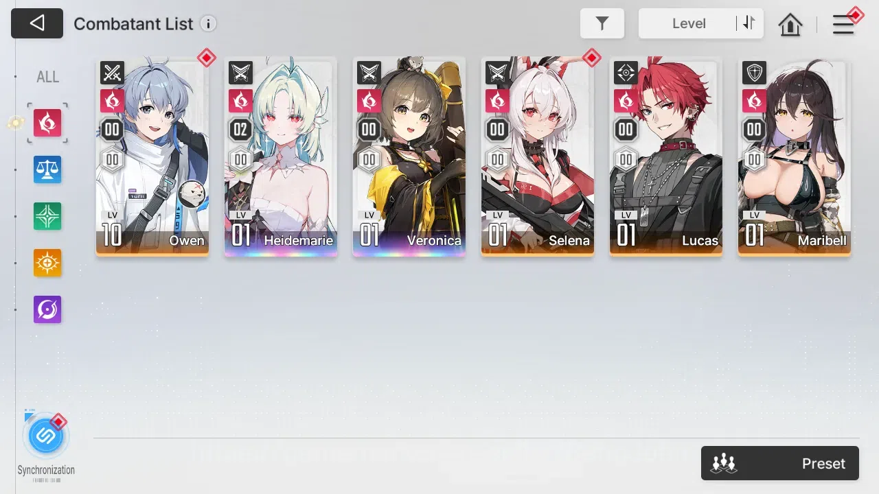 Chaos Zero Nightmare Accounts ASIA | Lvl 54 | 7 SSR | Heidemarie ME2 | Khalipe M image 13