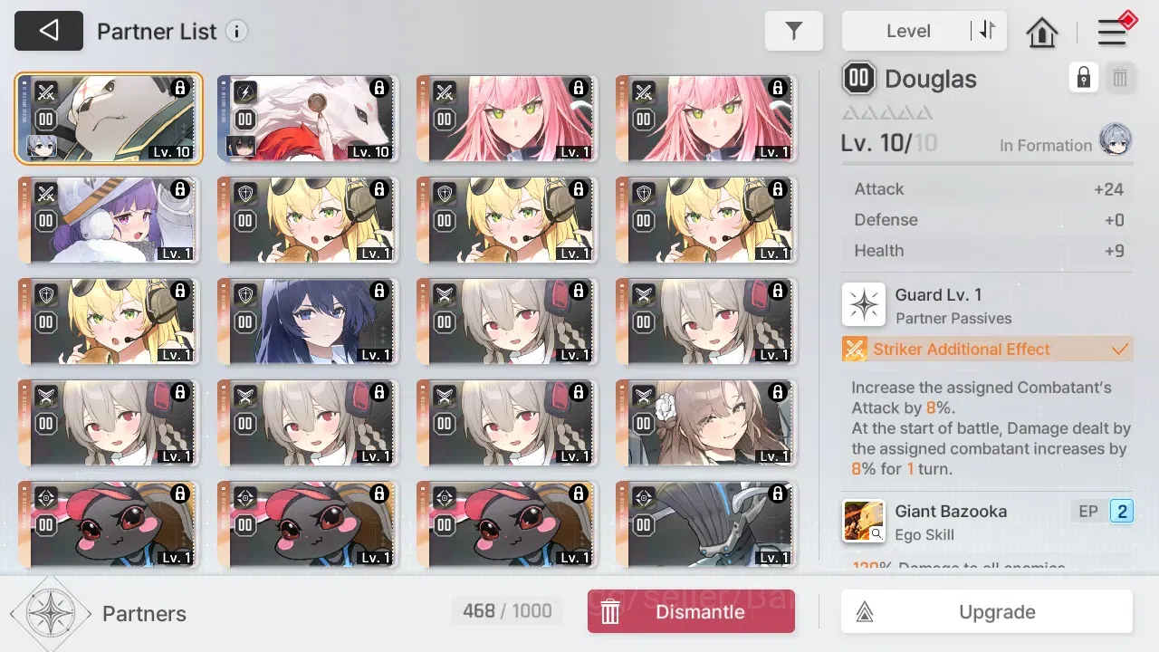 Chaos Zero Nightmare Accounts ASIA | Lvl 54 | 7 SSR | Heidemarie ME2 | Khalipe M image 6