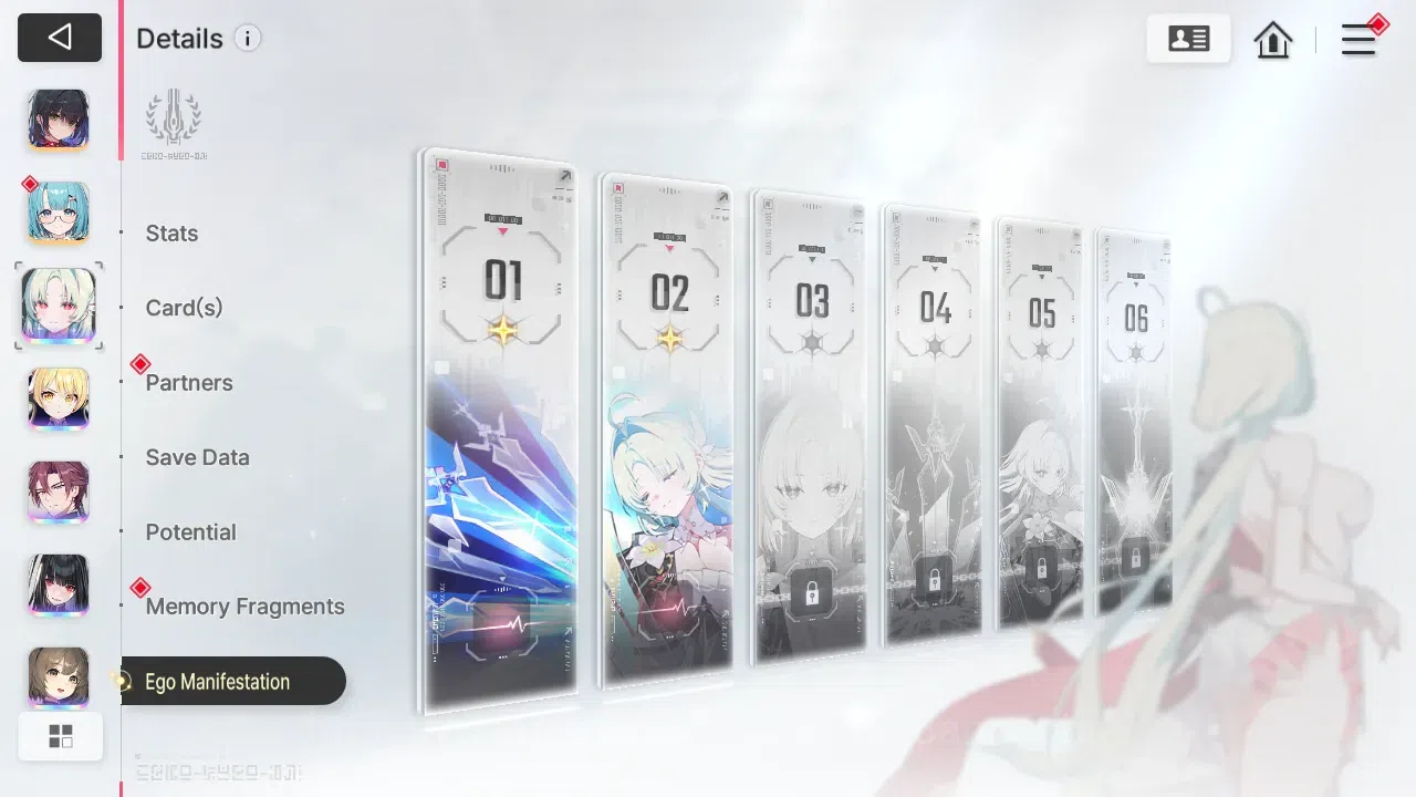 Chaos Zero Nightmare Accounts ASIA | Lvl 54 | 7 SSR | Heidemarie ME2 | Khalipe M image 8