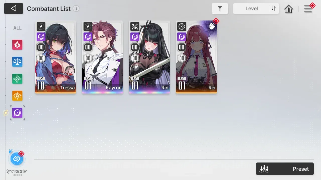Chaos Zero Nightmare Accounts ASIA | Lvl 54 | 7 SSR | Heidemarie ME2 | Khalipe M image 9