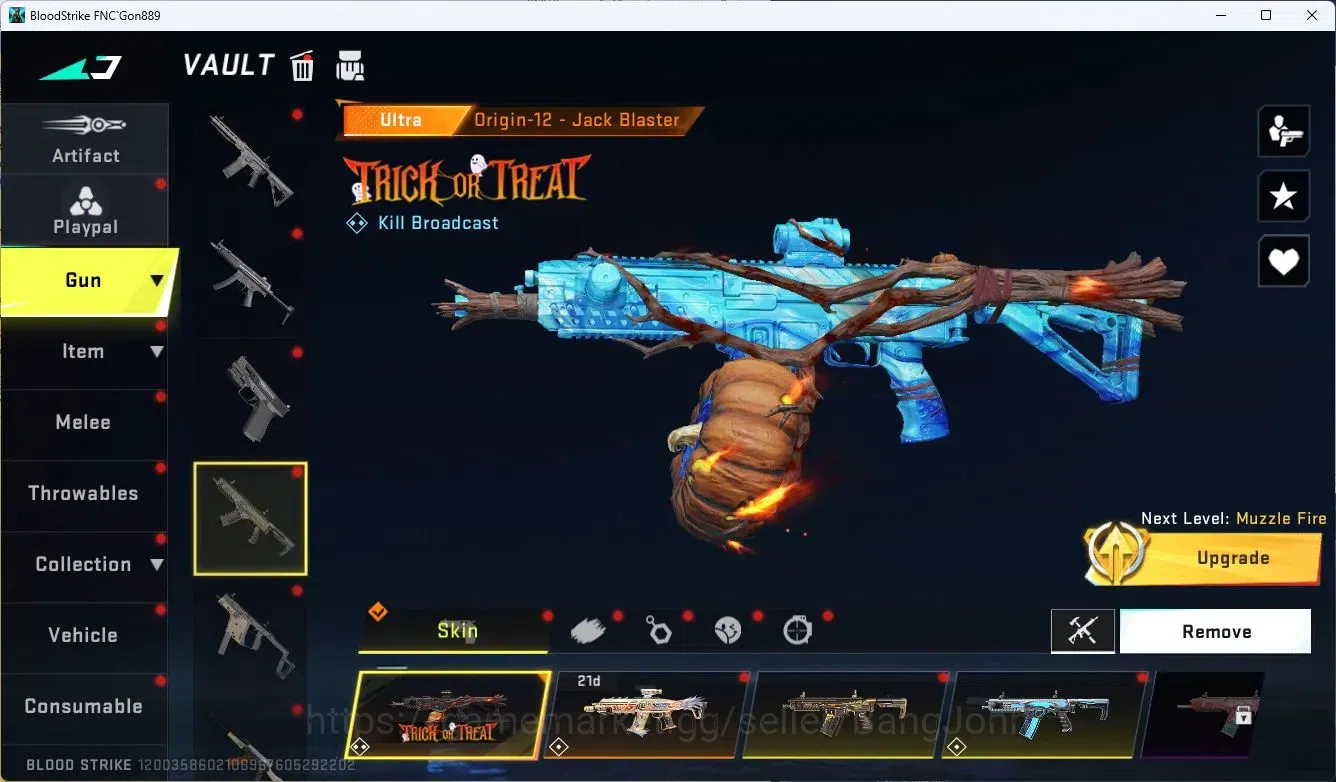 Blood Strike Accounts ASIA | Eternal Chainblade,Vector,Desert Eagle|3 AO image 10