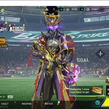 Blood Strike Collab Skin ASIA|ETERNAL ZERO-Oda Lv2|Collab EVA[KATYA,SCAR,MC image 1