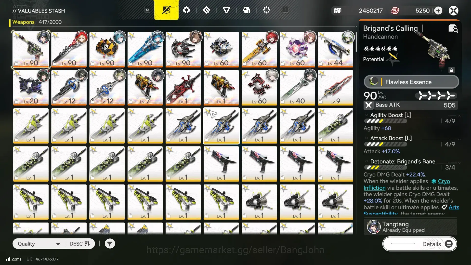 Arknights: Endfield Accounts ASIA|Endgame|4Limit+3Sign|TangtangSign,GilbertaSig image 5