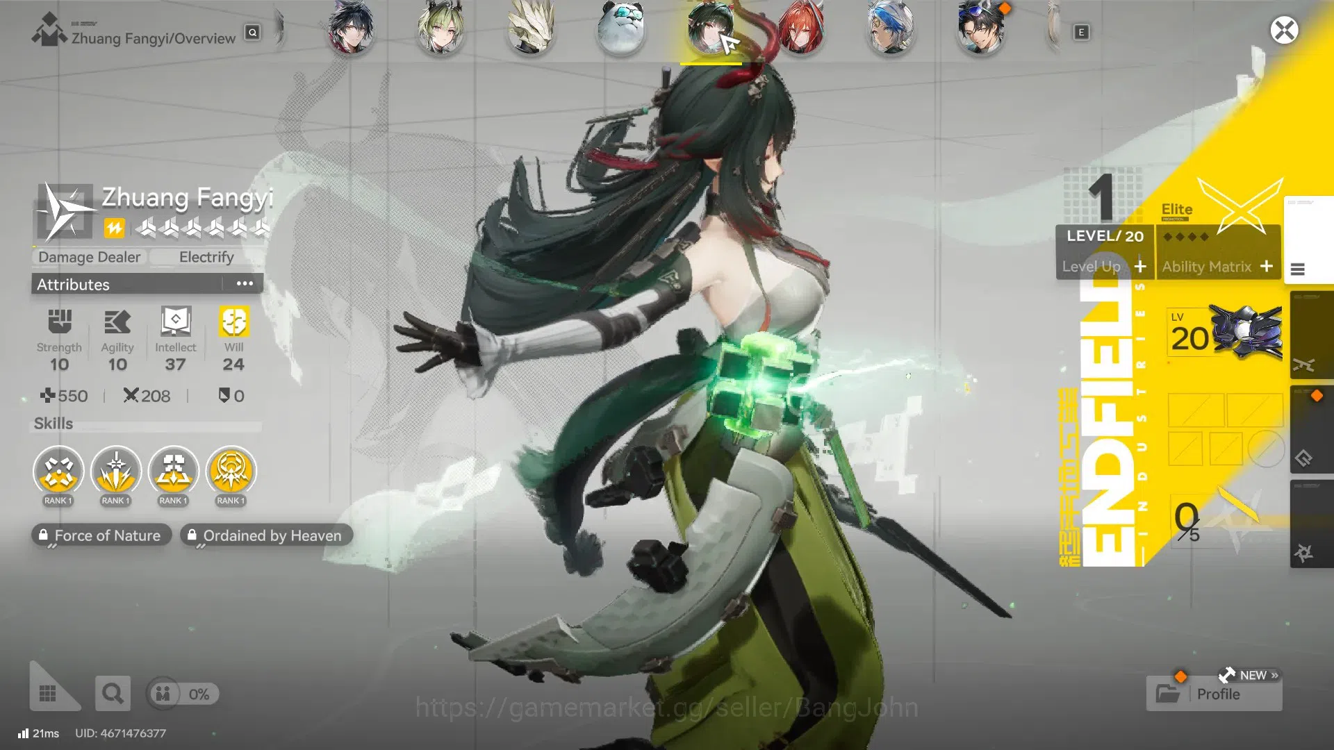 Arknights: Endfield Accounts ASIA|Endgame|4Limit+3Sign|TangtangSign,GilbertaSig image 8