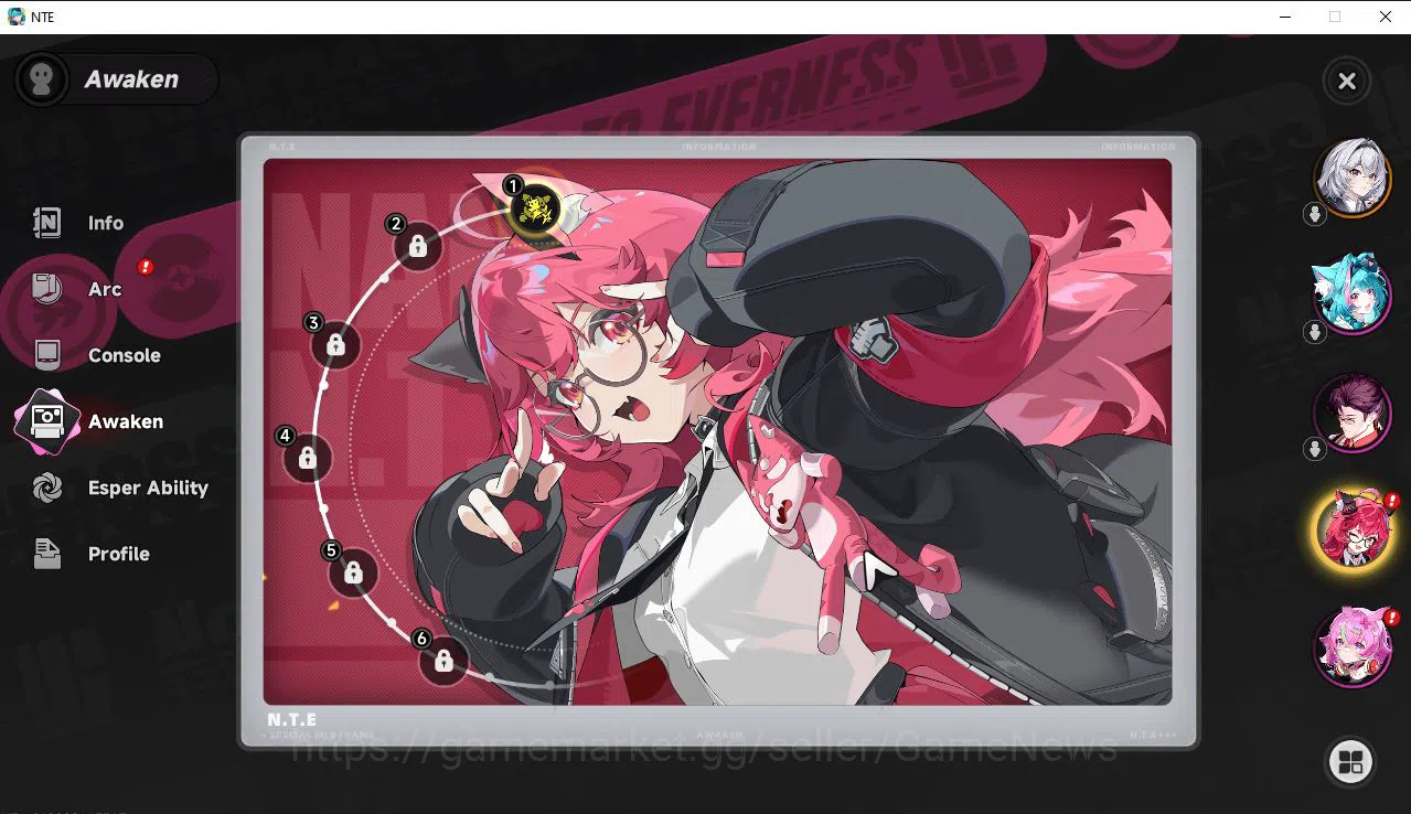 Neverness to Everness Accounts GLOBAL EU|HL 3|1 SSR Limited Nanally A1|2 S Arc|6  image 2