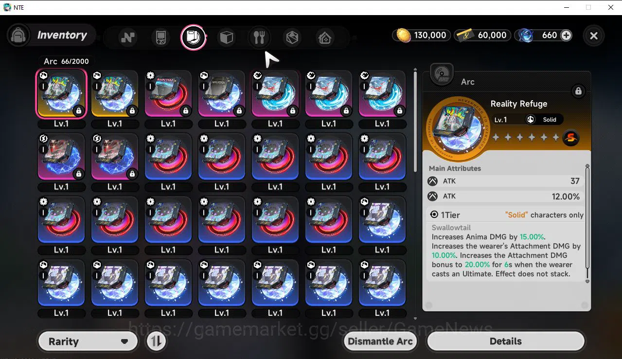 Neverness to Everness Accounts GLOBAL EU|HL 3|1 SSR Limited Nanally A1|2 S Arc|6  image 5