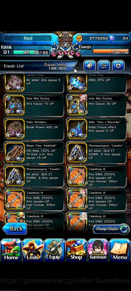 Grand Summoners Accounts Global|Rank 91|17 Ascend+8 TW|[Inumuta,Roy,Emiya,S image 11