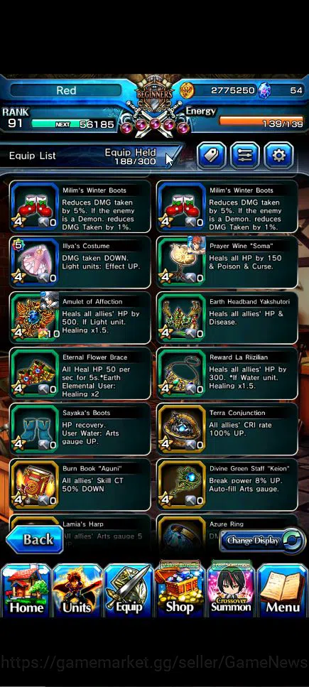 Grand Summoners Accounts Global|Rank 91|17 Ascend+8 TW|[Inumuta,Roy,Emiya,S image 12