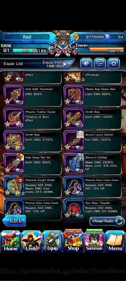 Grand Summoners Accounts Global|Rank 91|17 Ascend+8 TW|[Inumuta,Roy,Emiya,S image 13