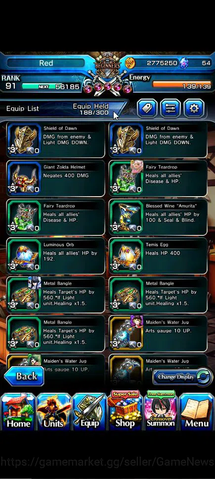 Grand Summoners Accounts Global|Rank 91|17 Ascend+8 TW|[Inumuta,Roy,Emiya,S image 16