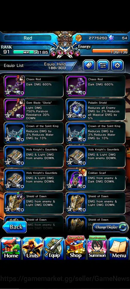Grand Summoners Accounts Global|Rank 91|17 Ascend+8 TW|[Inumuta,Roy,Emiya,S image 17