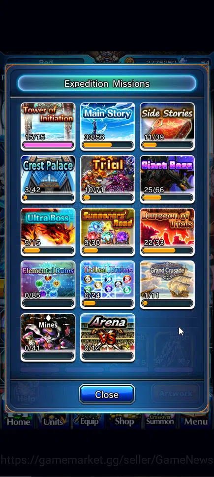 Grand Summoners Accounts Global|Rank 91|17 Ascend+8 TW|[Inumuta,Roy,Emiya,S image 4