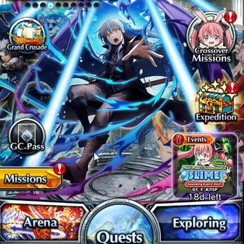 Grand Summoners End-Game Global|Rank 91|17 Ascend+8 TW|[Inumuta,Roy,Emiya,S image 1