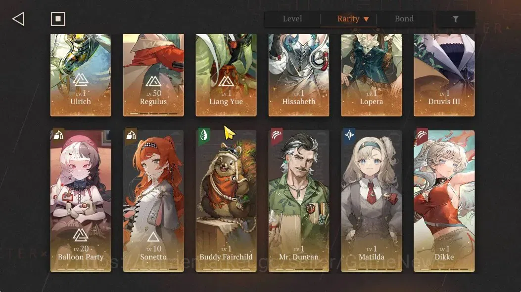 Reverse: 1999 Accounts GLOBAL|Lv53|5Limit(Beryl+Psy,PaperHeron+Psy,Lucy)+ image 4