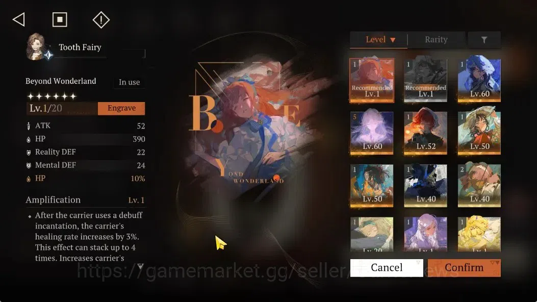 Reverse: 1999 Accounts GLOBAL|Lv53|5Limit(Beryl+Psy,PaperHeron+Psy,Lucy)+ image 7