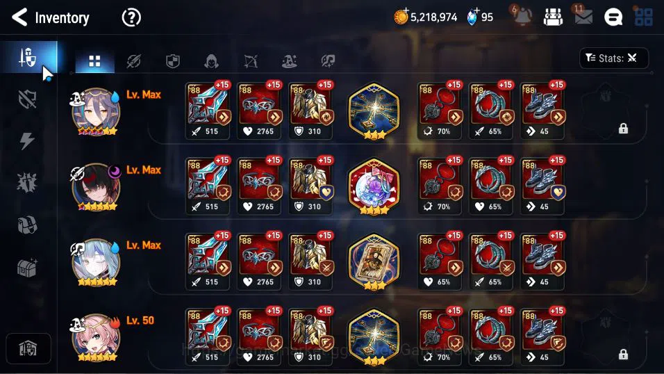Epic Seven Accounts GLOBAL Unverif|New Era|2 ML (Salome,Bystander Hway image 13