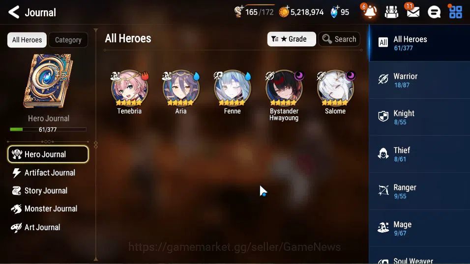 Epic Seven Accounts GLOBAL Unverif|New Era|2 ML (Salome,Bystander Hway image 16