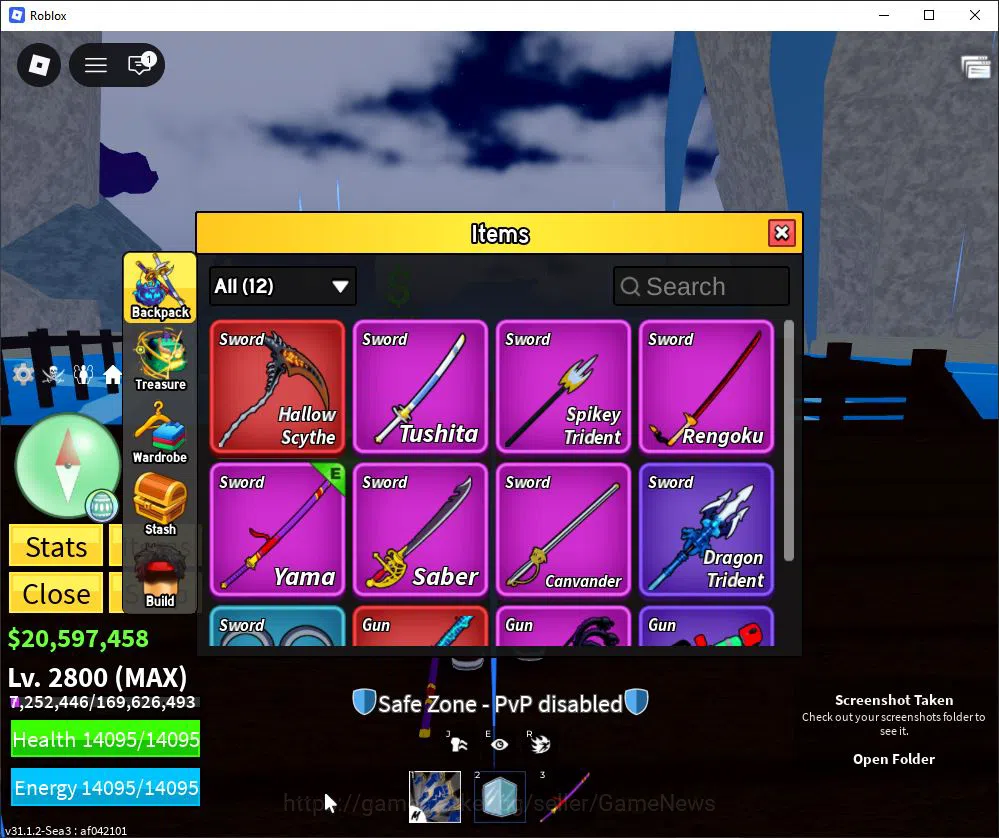 Roblox Accounts Blox Fruit |Lv Max + Ice,GodHuman|20M Beli 45K Fra image 2
