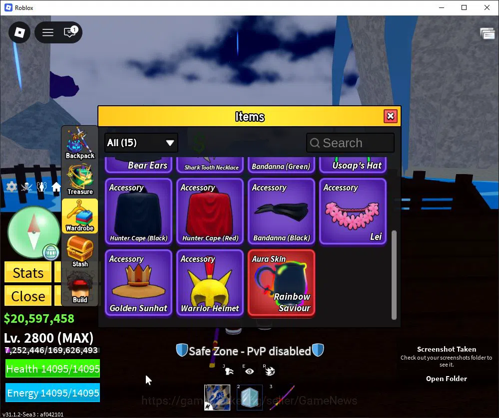 Roblox Accounts Blox Fruit |Lv Max + Ice,GodHuman|20M Beli 45K Fra image 6