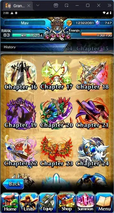 Grand Summoners Accounts End-Game [GLOBAL] Rank 83 | 18 Ascend | Houka Inumuta TW | Summer Miyu | WH Fen | Demon Lord Rimuru 6