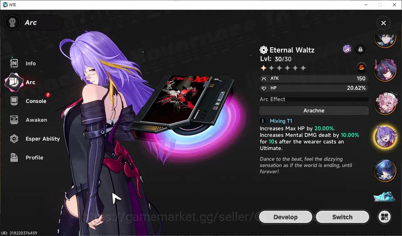 Neverness to Everness Accounts Global SEA|HL40|TL28|8 SSR([Chaos+Livery,Shinku]+Sign,Hotori,Nanally),DaffodilA1+Sign,etc|3 15