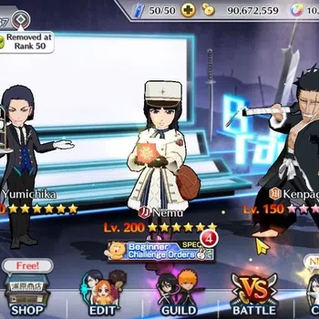 Bleach: Brave Souls Accounts Starter Global|96K BP+10k Orb|FreshStory|Nemu Xmas24|Yumichika TMV|Ichigo 7th|Kenpachi