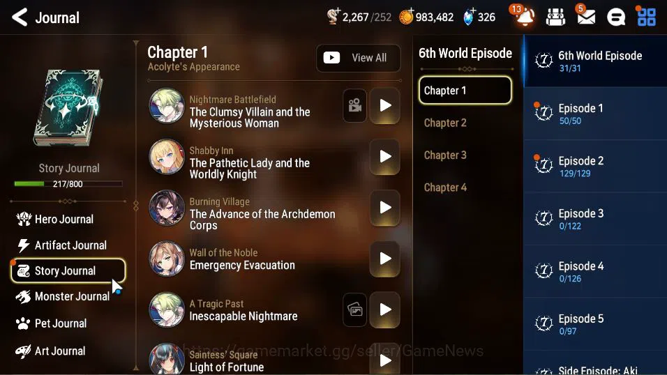 Epic Seven Accounts GLOBAL Unverif|New Era|5 ML(LOTScales,A Elena,Soli image 5