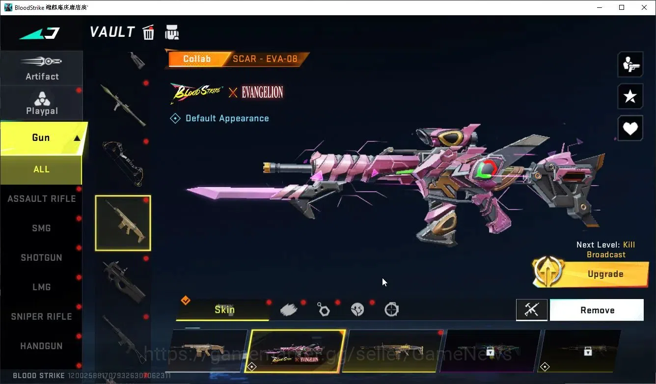 Blood Strike Accounts ASIA|COLLABS 7DS Karl98,QBZ95,BLEACH Byakuya,EVA-k image 17